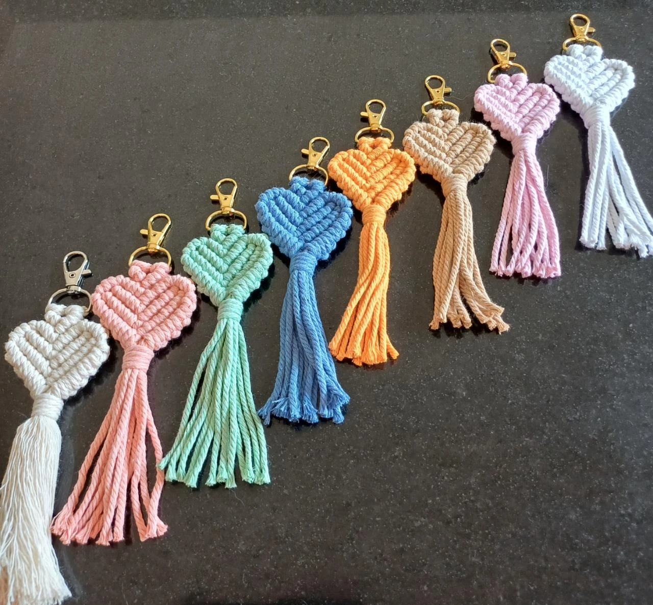 Porte cle coeur